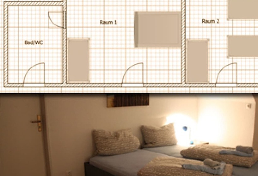 شقة غرفتين, Nordseehostel Am Bahnhof