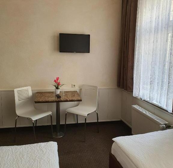 חדר סטנדרט חדר אמבטיה משותף, Pension Giesserstrasse Leipzig