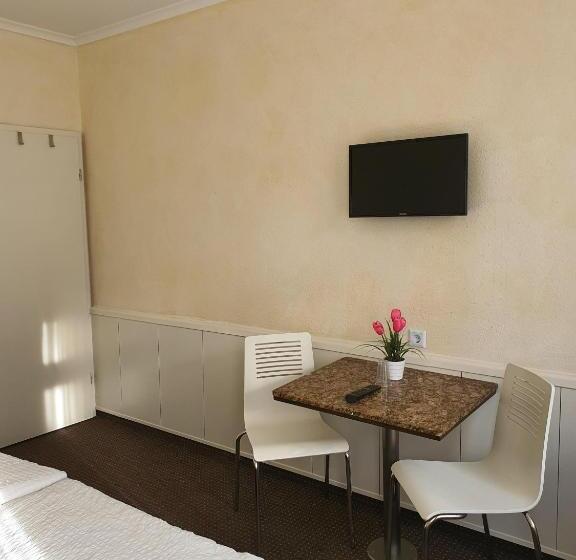 חדר סטנדרט חדר אמבטיה משותף, Pension Giesserstrasse Leipzig