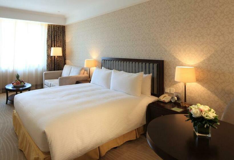 Quarto deluxe, Evergreen Laurel Hotel, Shanghai