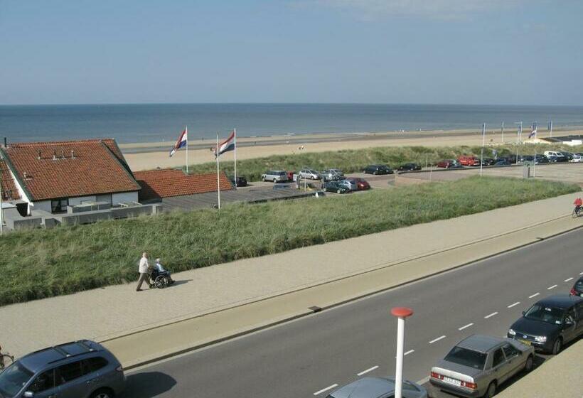 스탠다드 룸 바다 전망, Bed&breakfast Aan Strand