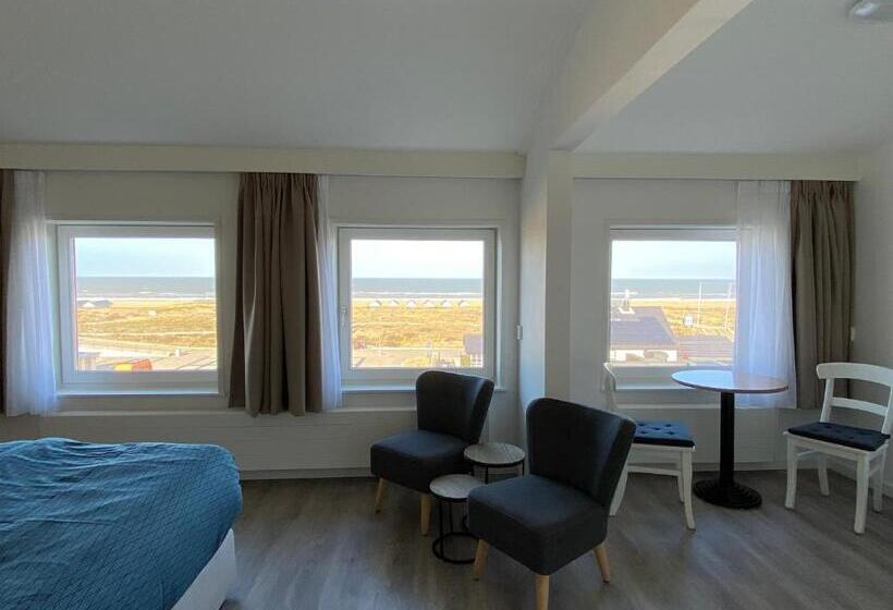 스탠다드 룸 바다 전망, Bed&breakfast Aan Strand