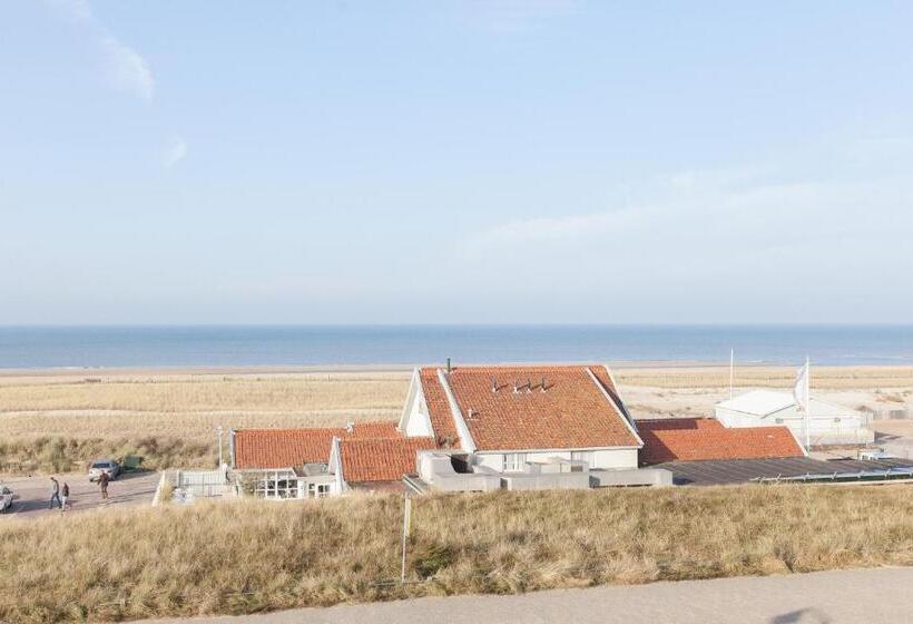 스탠다드 발코니 룸 바다 전망, Bed&breakfast Aan Strand