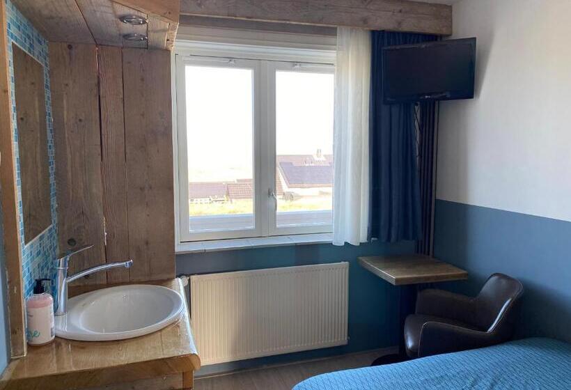 스탠다드 싱글 룸 공동욕실, Bed&breakfast Aan Strand