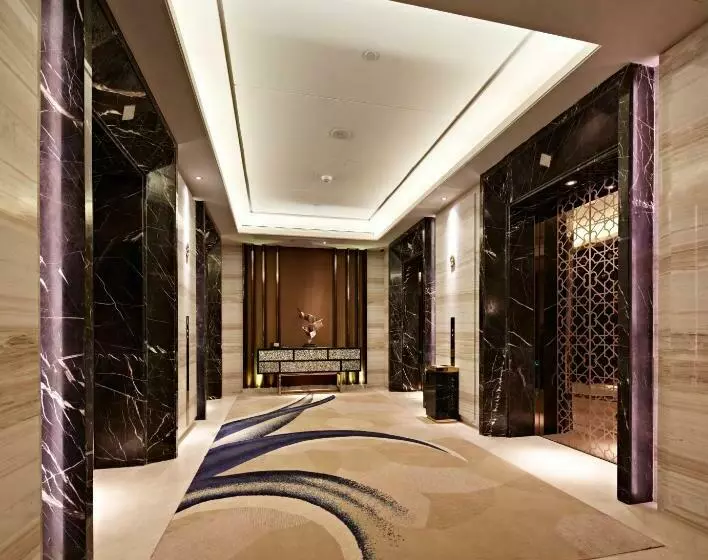 キングサイズベッドのデラックスルーム, Wanda Realm Yinchuan