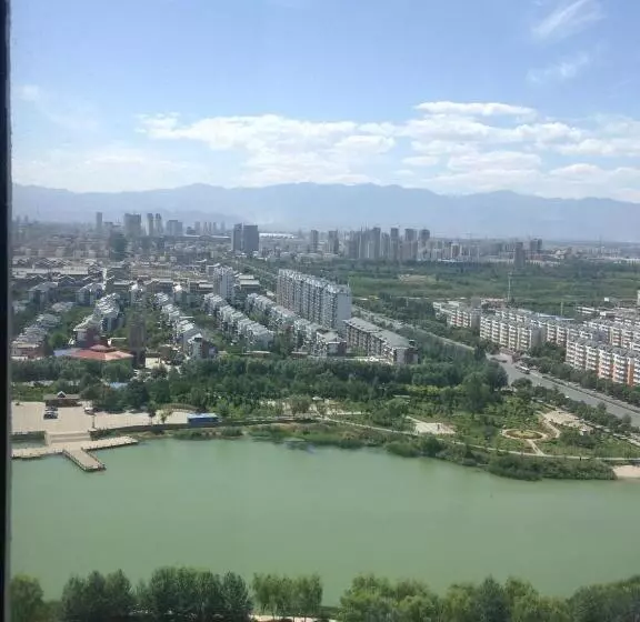 キングサイズベッドのエクゼクティブルーム, Wanda Realm Yinchuan