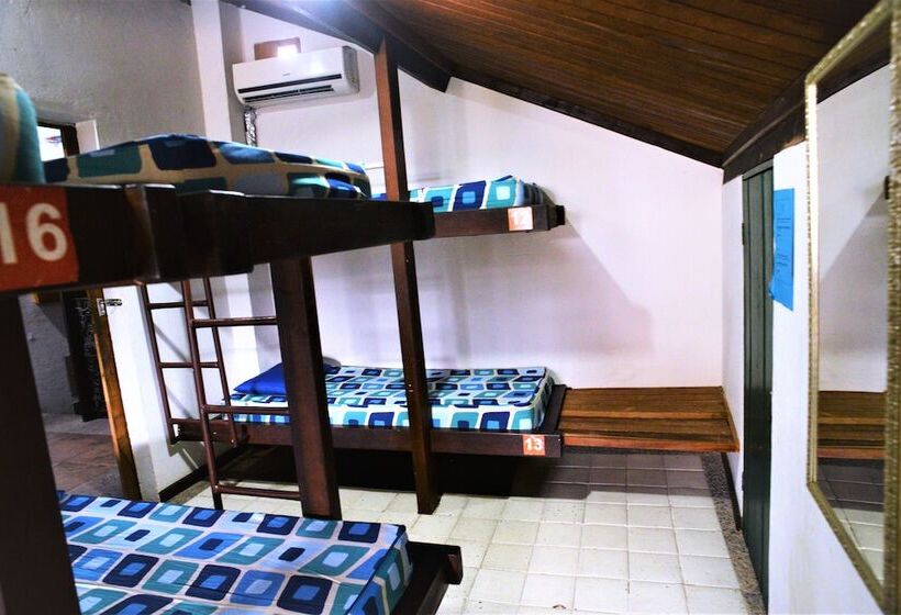 سرير فى غرفة مشتركه, Laranjeiras Hostel