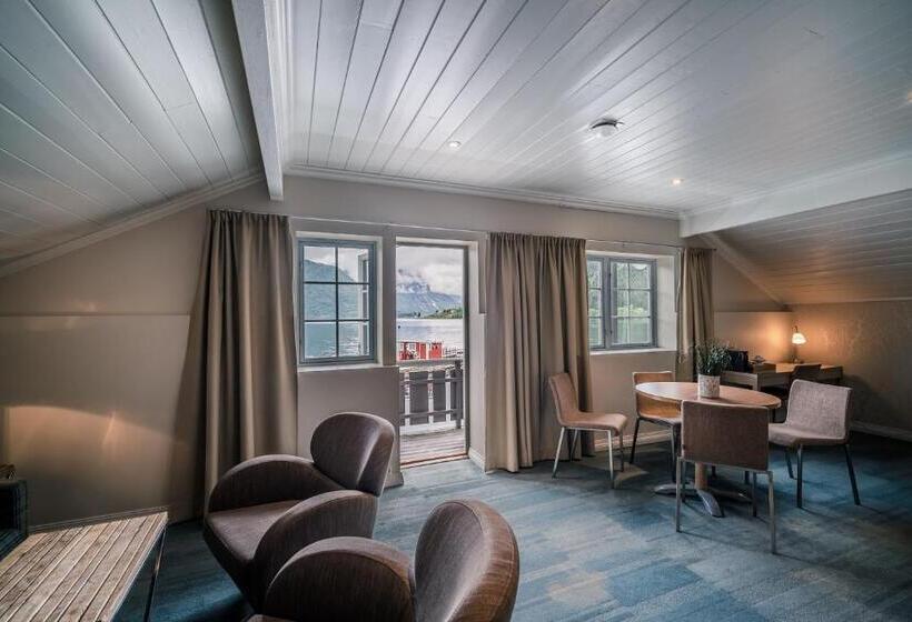 جناح ديلوكس مطل على البحر, Sagafjord Hotel   By Classic Norway Hotels