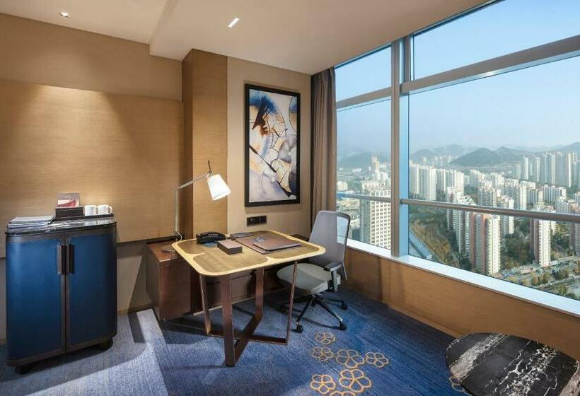 Стандартный Номер Кровать Кинг, Hilton Jinan South Hotel & Residences