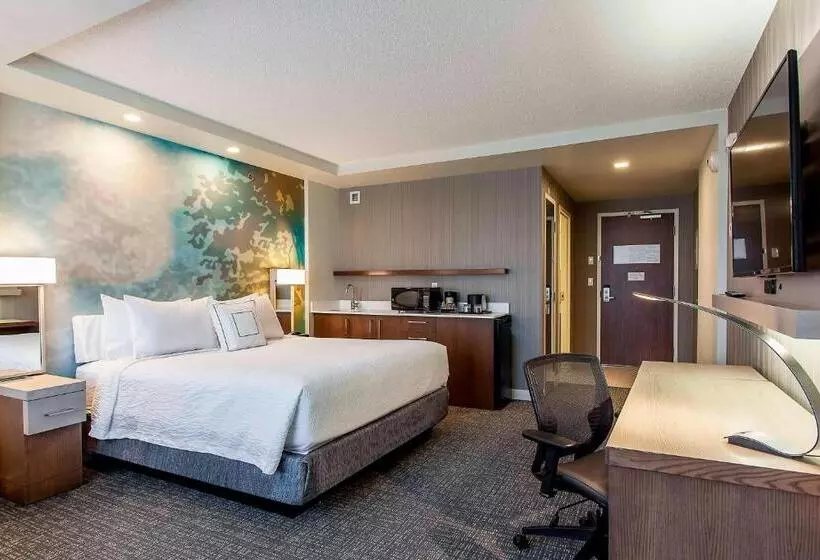 Standard-huone King-vuode, Courtyard By Marriott Montreal West Island/baie D’urfe