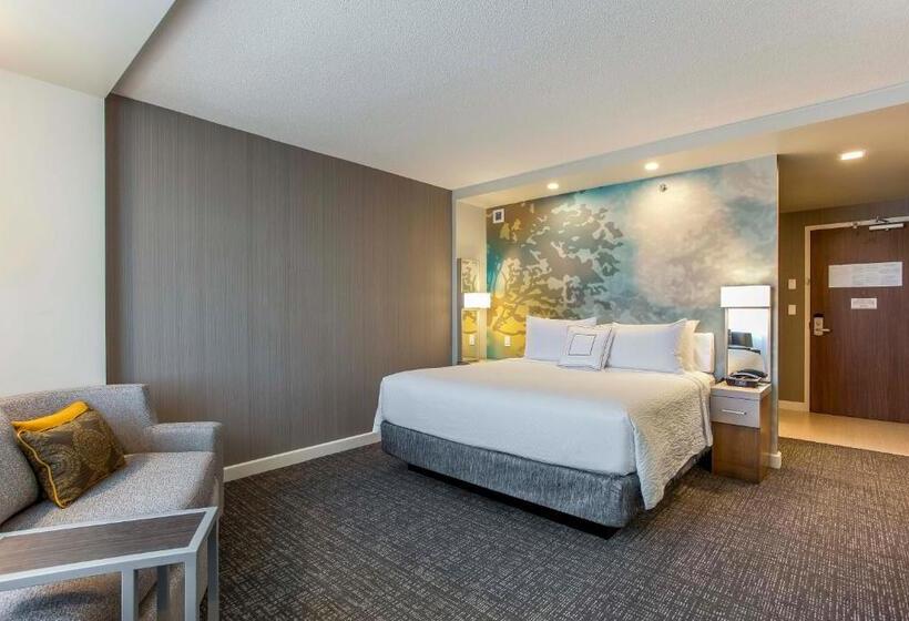 غرفة قياسية سرير كينج, Courtyard By Marriott Montreal West Island/baie D’urfe