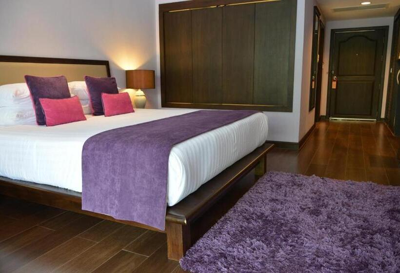 חדר דחוקס עם מיטת קינג, Sir James Resort