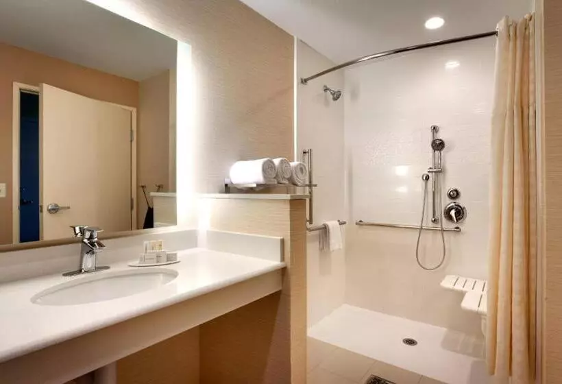 キングサイズベッドのスタンダードルーム, Fairfield Inn & Suites By Marriott Salt Lake City Midvale