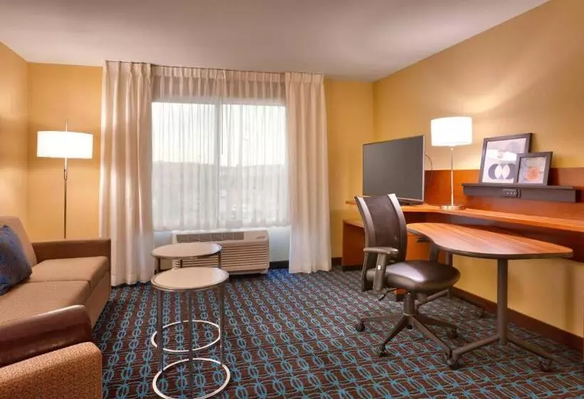 キングサイズベッドのスイートルーム, Fairfield Inn & Suites By Marriott Salt Lake City Midvale