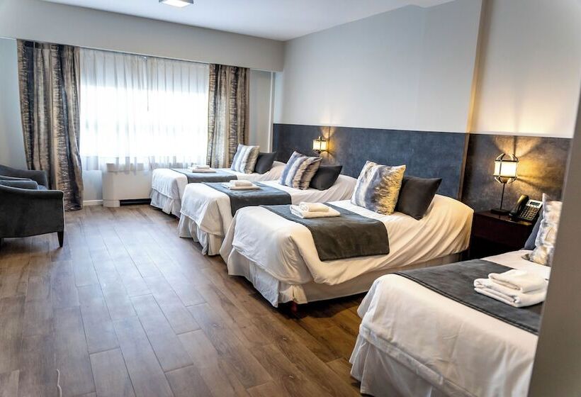 חדר סטנדרט לארבעה, O2 Hotel Mar Del Plata
