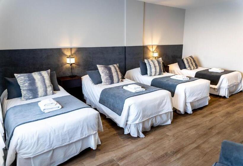 חדר סטנדרט לארבעה, O2 Hotel Mar Del Plata