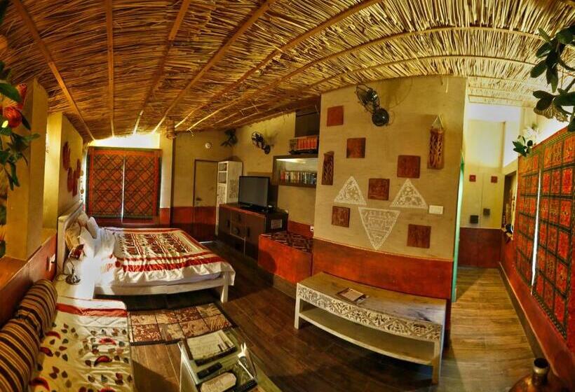 בית, חדר שינה 1, Tathastu Resort Pench  Luxury Wildlife Resort