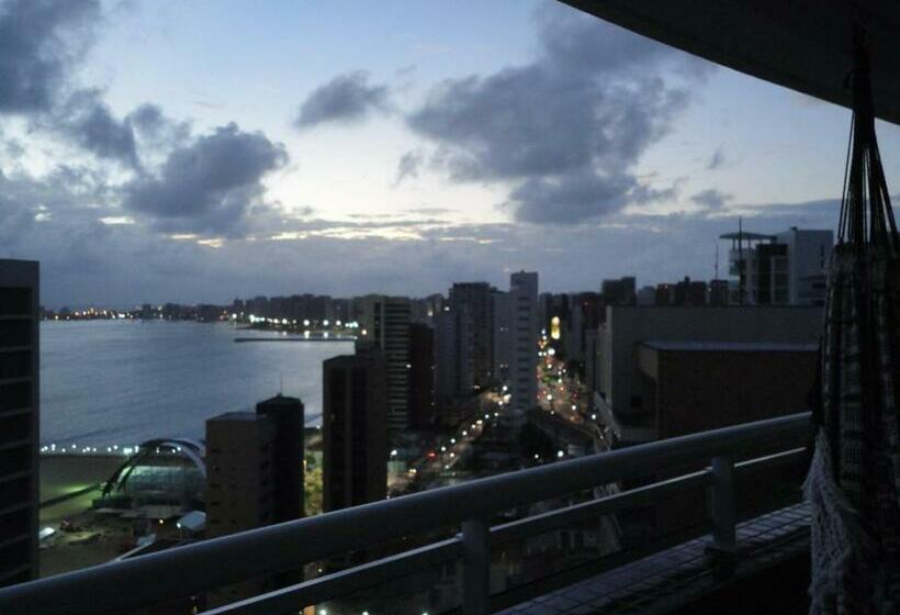 شقة ديلوكس غرفتين نوم مطلة على البحر, Vip Beira Mar Residence