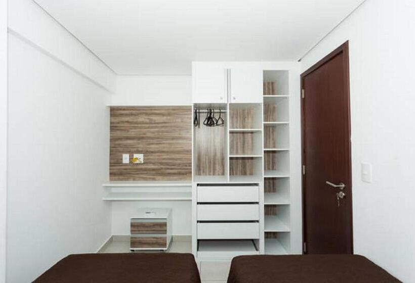 شقة ديلوكس غرفتين نوم مطلة على البحر, Vip Beira Mar Residence