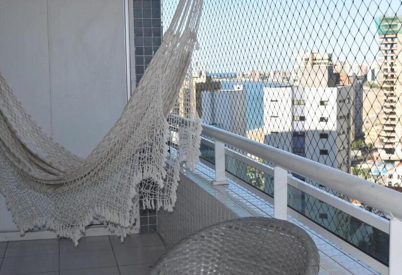 شقة غرفة نوم واحدة مزودة بشُرفة, Vip Beira Mar Residence