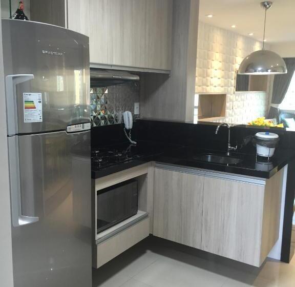 شقة ديلوكس غرفتين نوم, Vip Beira Mar Residence