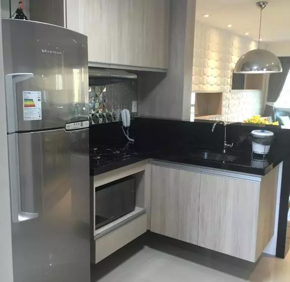 ２ベッドルームデラックスアパートメント, Vip Beira Mar Residence