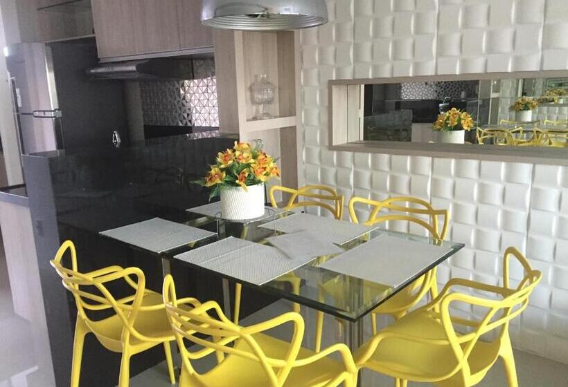 شقة ديلوكس غرفتين نوم, Vip Beira Mar Residence