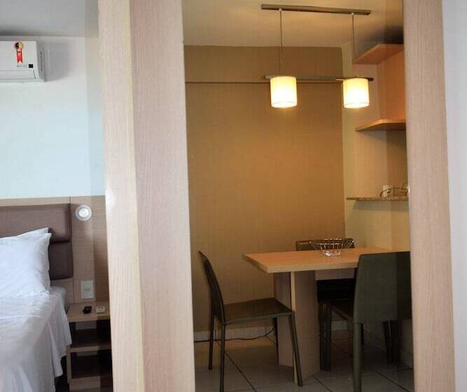 شقة غرفتين مطلة على البحر, Vip Beira Mar Residence