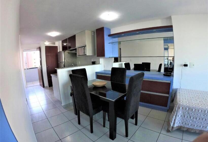 Апартаменты 1 Спальня с Балконом, Vip Beira Mar Residence