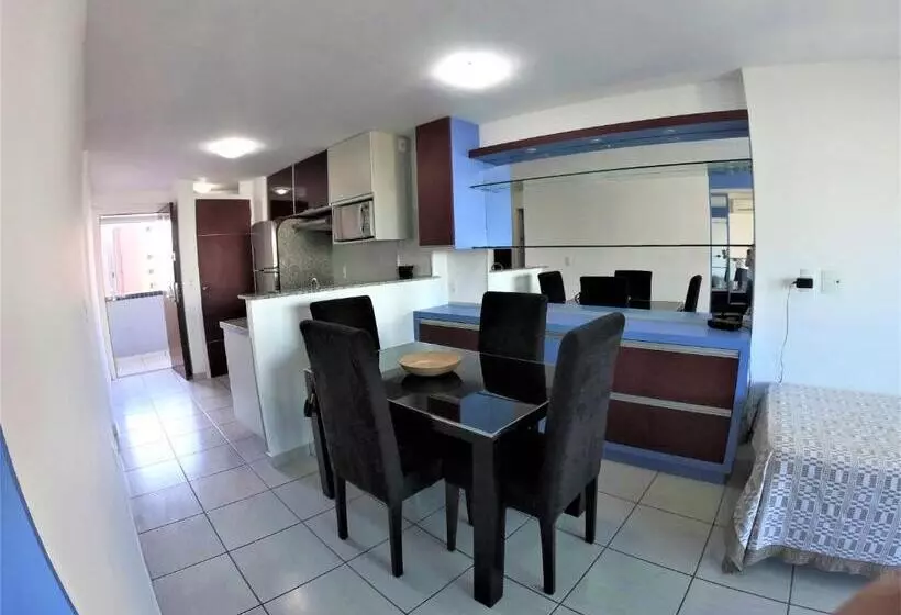 バルコニー付き１ベッドルームアパートメント, Vip Beira Mar Residence