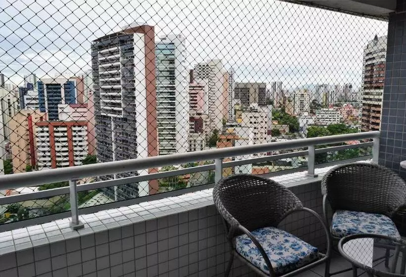 バルコニー付き１ベッドルームアパートメント, Vip Beira Mar Residence