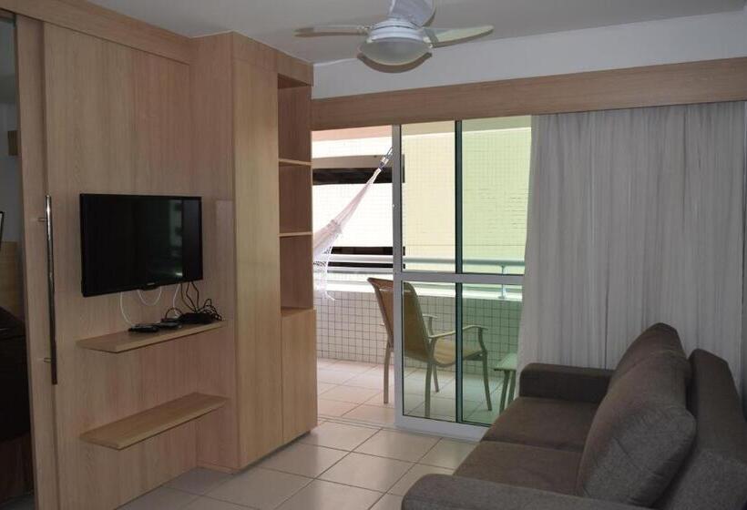 Апартаменты 2 Спальни, Vip Beira Mar Residence