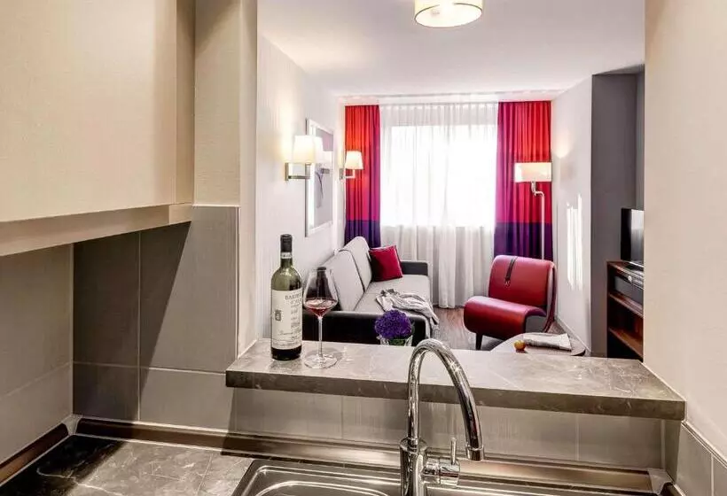 １ベッドルームアパートメント, Aparthotel Adagio Frankfurt City Messe