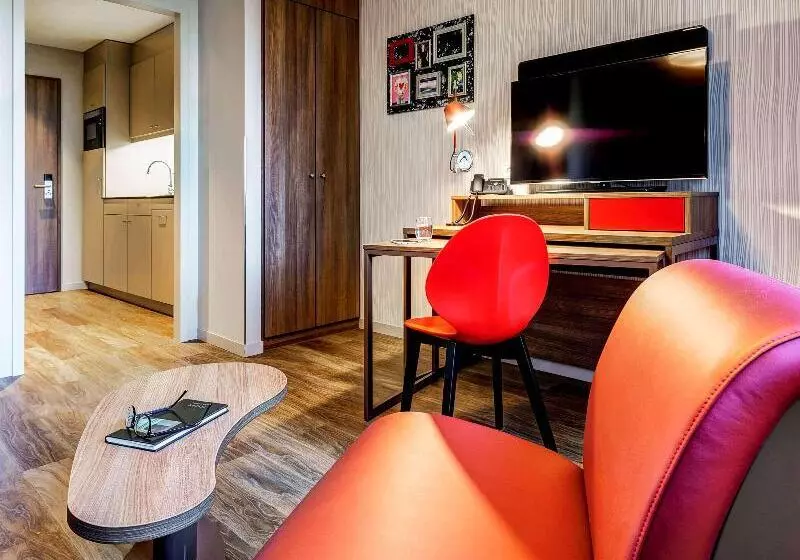 １ベッドルームアパートメント, Aparthotel Adagio Frankfurt City Messe