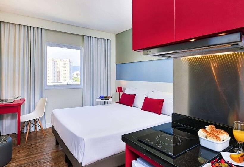 침실 1개 아파트, Mercure Jundiai Shopping