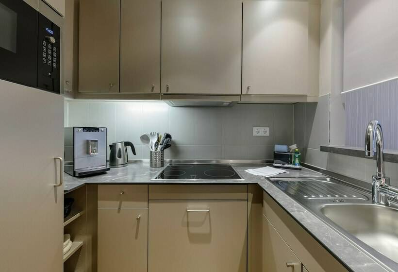 Апартаменты 1 Спальня, Aparthotel Adagio Frankfurt City Messe