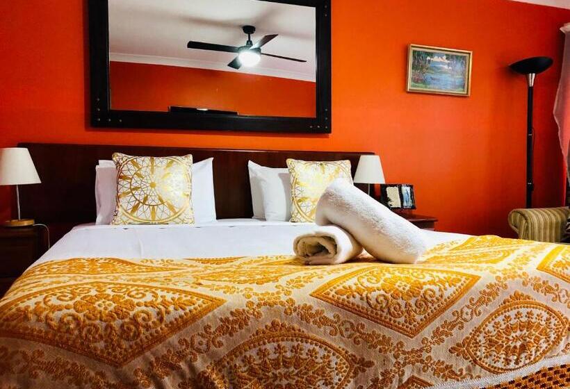 חדר דחוקס עם מיטת קינג, Aussie Rest Motel