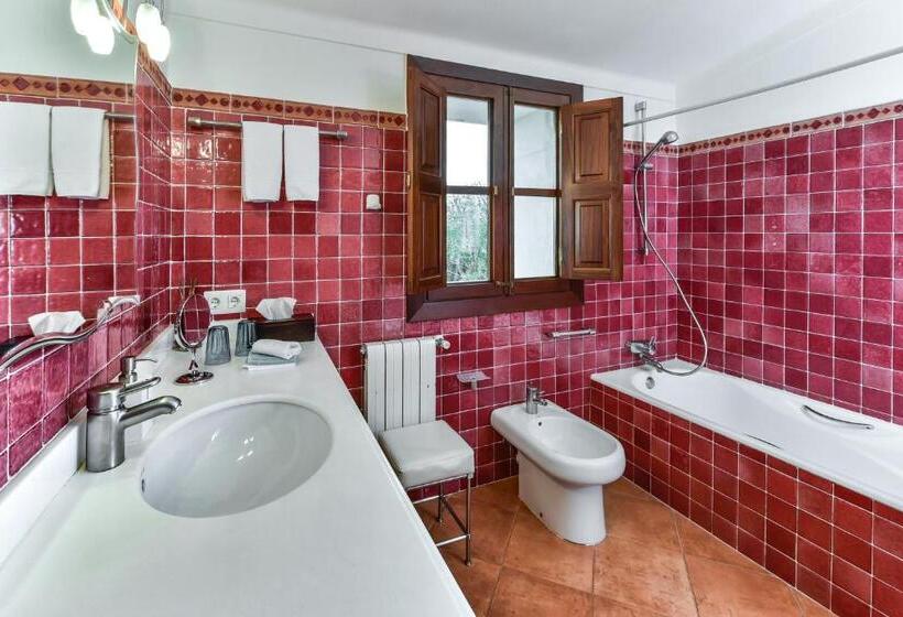 חדר דלוקס עם מרפסת טרסה, Agroturismo Fincahotel Es Llobets   Adults Only