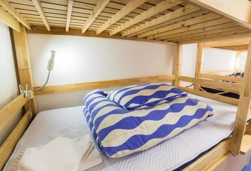 スタンダードルーム、2段ベッド共用バスルーム, K S House Kyoto  Travelers Hostel