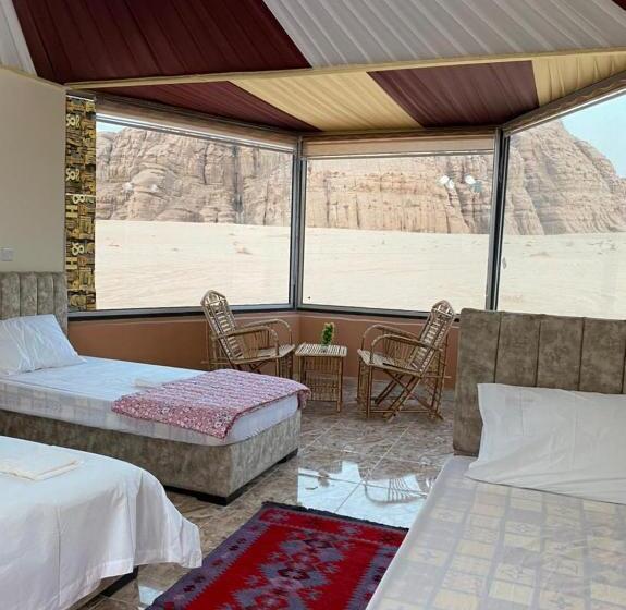 اتاق سوپریور با چشم‌انداز باغ, Zarb Desert Camp