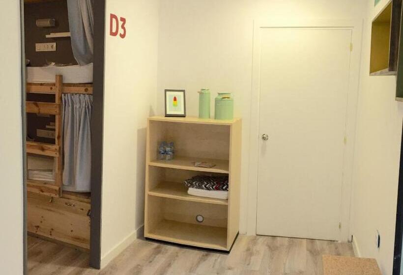 اتاق استاندارد چهار تخته, Ant Hostel Barcelona