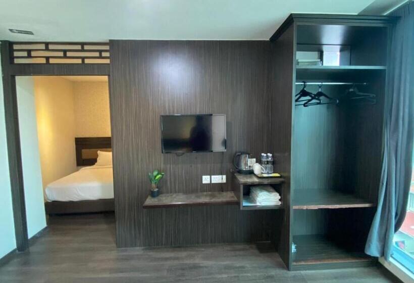 غرفة عائلية, Apple Hotel Penang