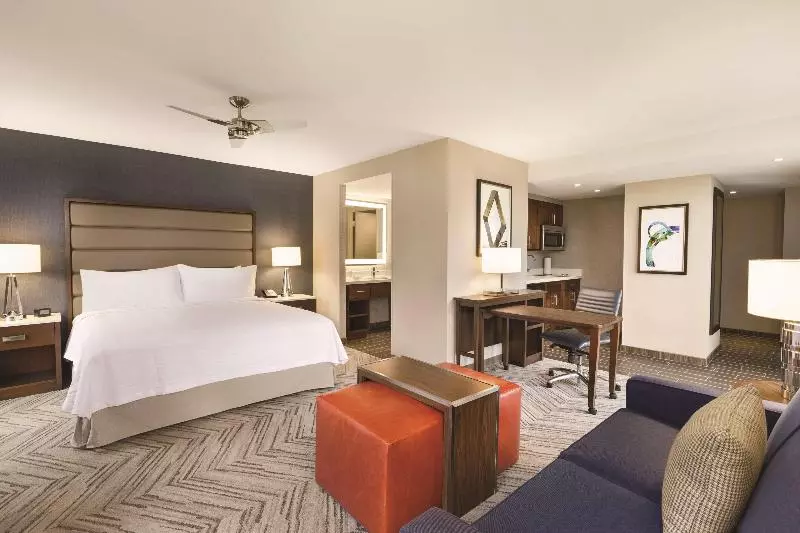 キングサイズベッドのスイートルーム, Homewood Suites By Hilton Washington Dc Capitolnavy Yard
