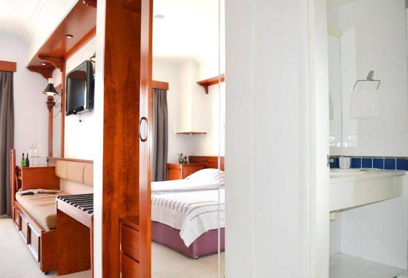 غرفة قياسية مطلّة علي البحر, Bac Pansiyon