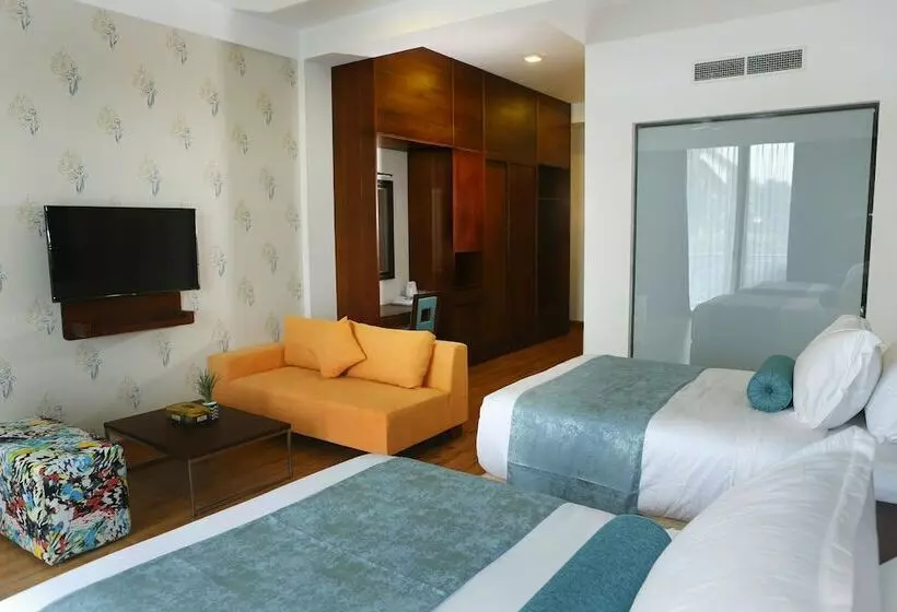 デラックスルーム, Club Waskaduwa Beach Resort & Spa