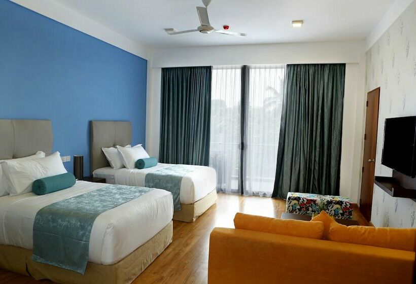 디럭스 룸, Club Waskaduwa Beach Resort & Spa