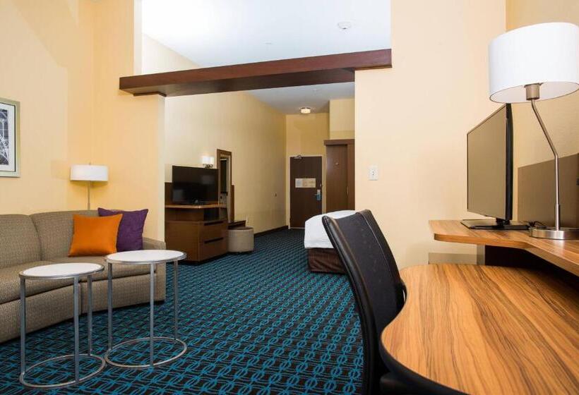 스탠다드 스튜디오 킹침대, Fairfield Inn & Suites By Marriott Lincoln Southeast