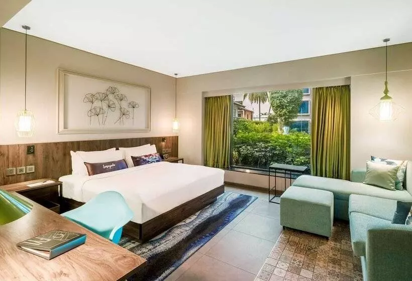 Chambre Standard Lit Double, Hyatt Centric Candolim Goa