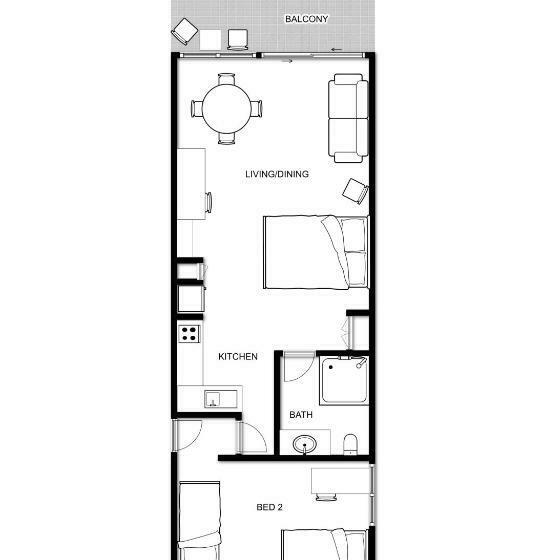 Семейный Номер Superior, Moby Dick Waterfront Resort Motel