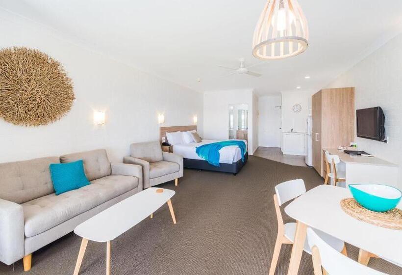 חדר דלוקס עם מרפסת, Moby Dick Waterfront Resort Motel